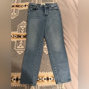 Free people size 26 relaxed straight leg jeans